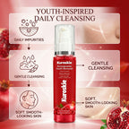 Kuroskie Pomegranate Youth Renewal Juicy Cleanser Face Wash - image 5