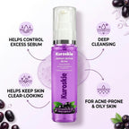 Kuroskie Jamun Active Acne Juicy Cleanser Face Wash - image 3