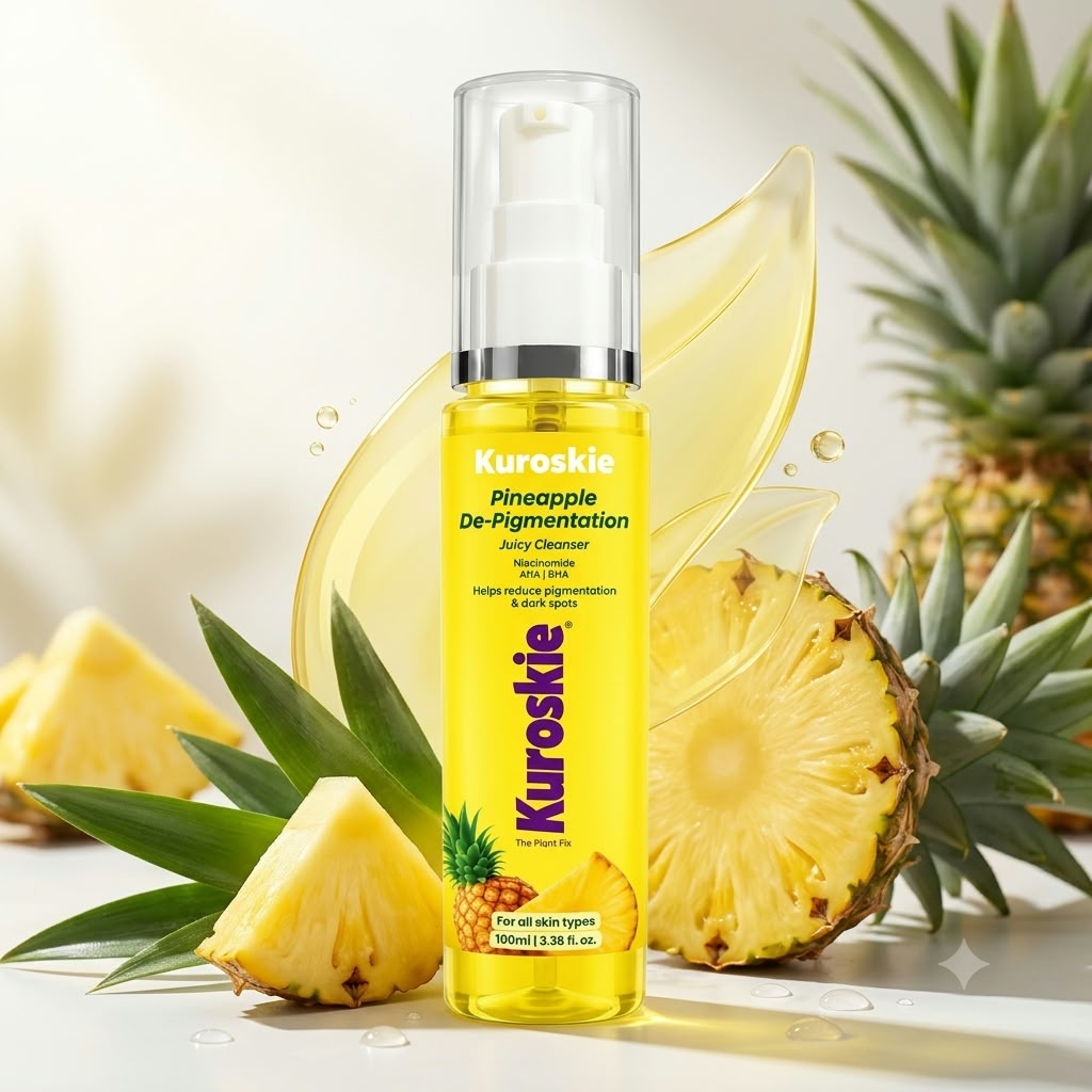 Kuroskie Pineapple De-Pigmentation Juicy Cleanser Face Wash - image 2