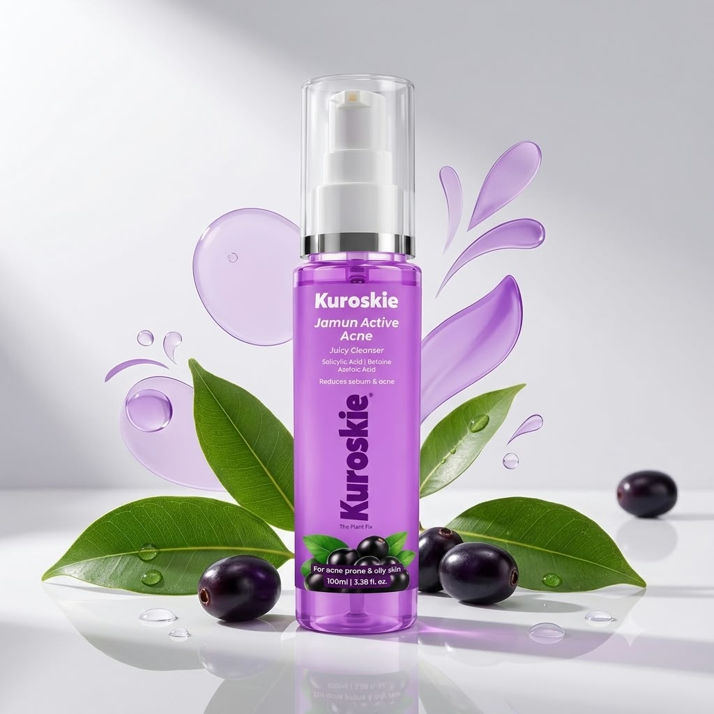 Kuroskie Jamun Active Acne Juicy Cleanser Face Wash - image 2