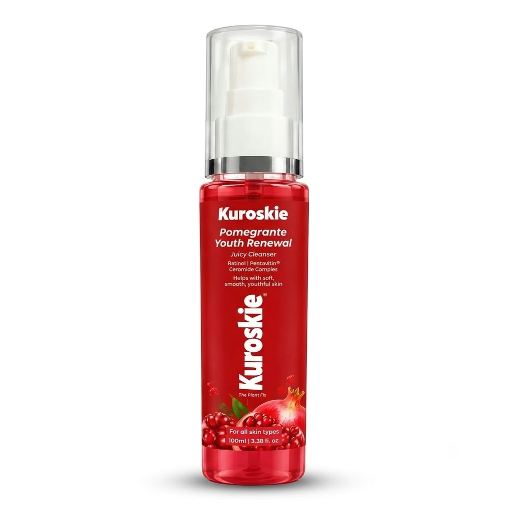 Kuroskie Pomegranate Youth Renewal Juicy Cleanser Face Wash - image 1