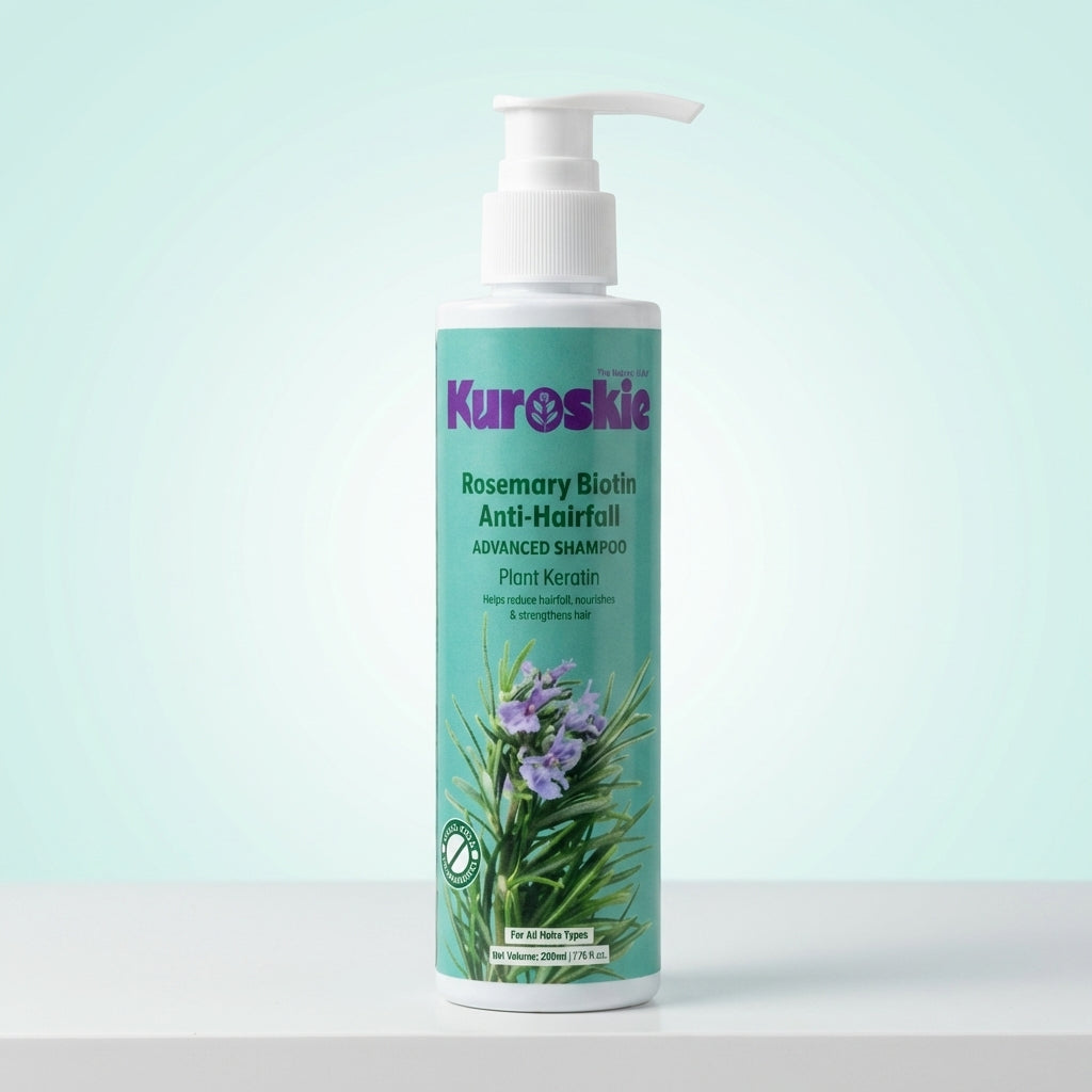 Rosemary Biotin Anti-Hairfall Advanced Shampoo Plant Keratin