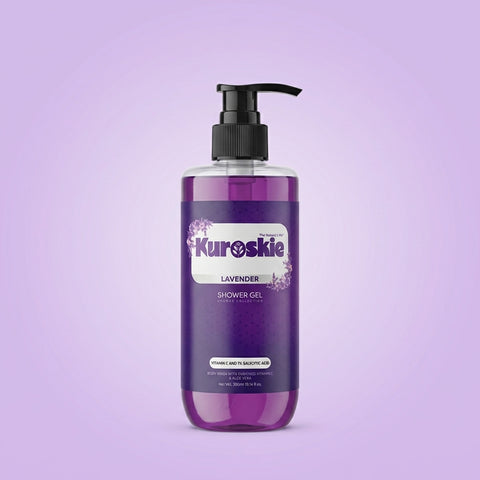 Lavender Shower Gel With Vitamin C And 1%Salicylic Acid