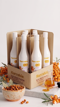 Pack Of 8 Sea Bukthorn Juice - Rich in Omega 7 & Vitamin C - 500 ml