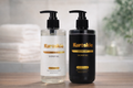 Activated Charcoal Bodywash And Oud White Delux Shower Gel Pack Of 2