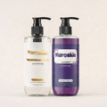 Lavender Shower Gel With Vitamin C And 1%Salicylic Acid And Oud White Delux Shower Gel Pack Of 2