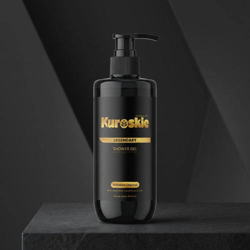 Activated Charcoal Bodywash And Oud White Delux Shower Gel Pack Of 2