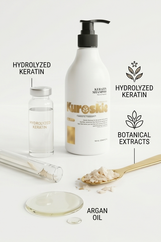 Keratin Protiien Smooth Therapy Shampoo