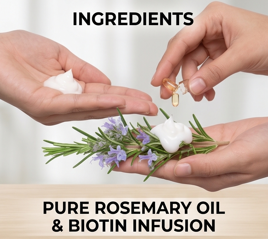 Rosemary Biotin Anti-Hairfall Advanced Conditioner Plant Keratin