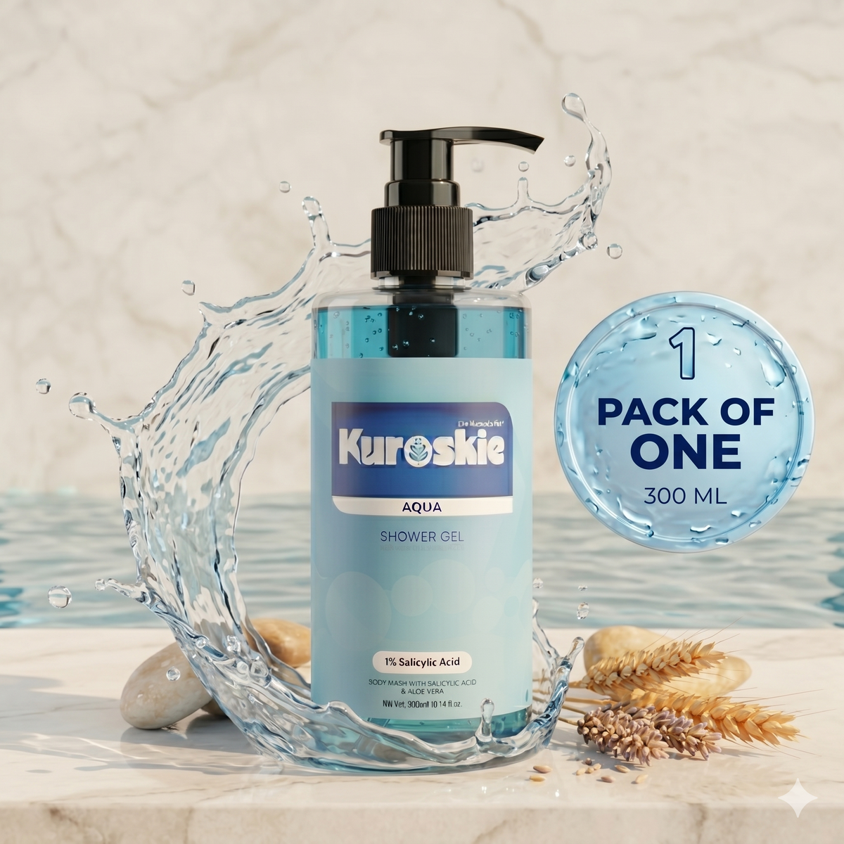 Aqua 1% Salicylic Acid Bodywash
