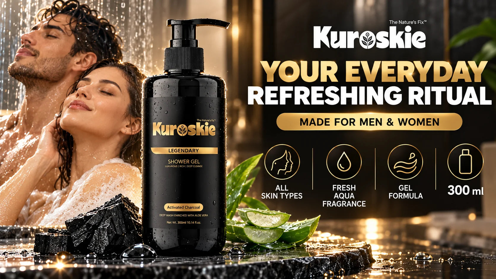 Activated Charcoal Bodywash - brand image 5