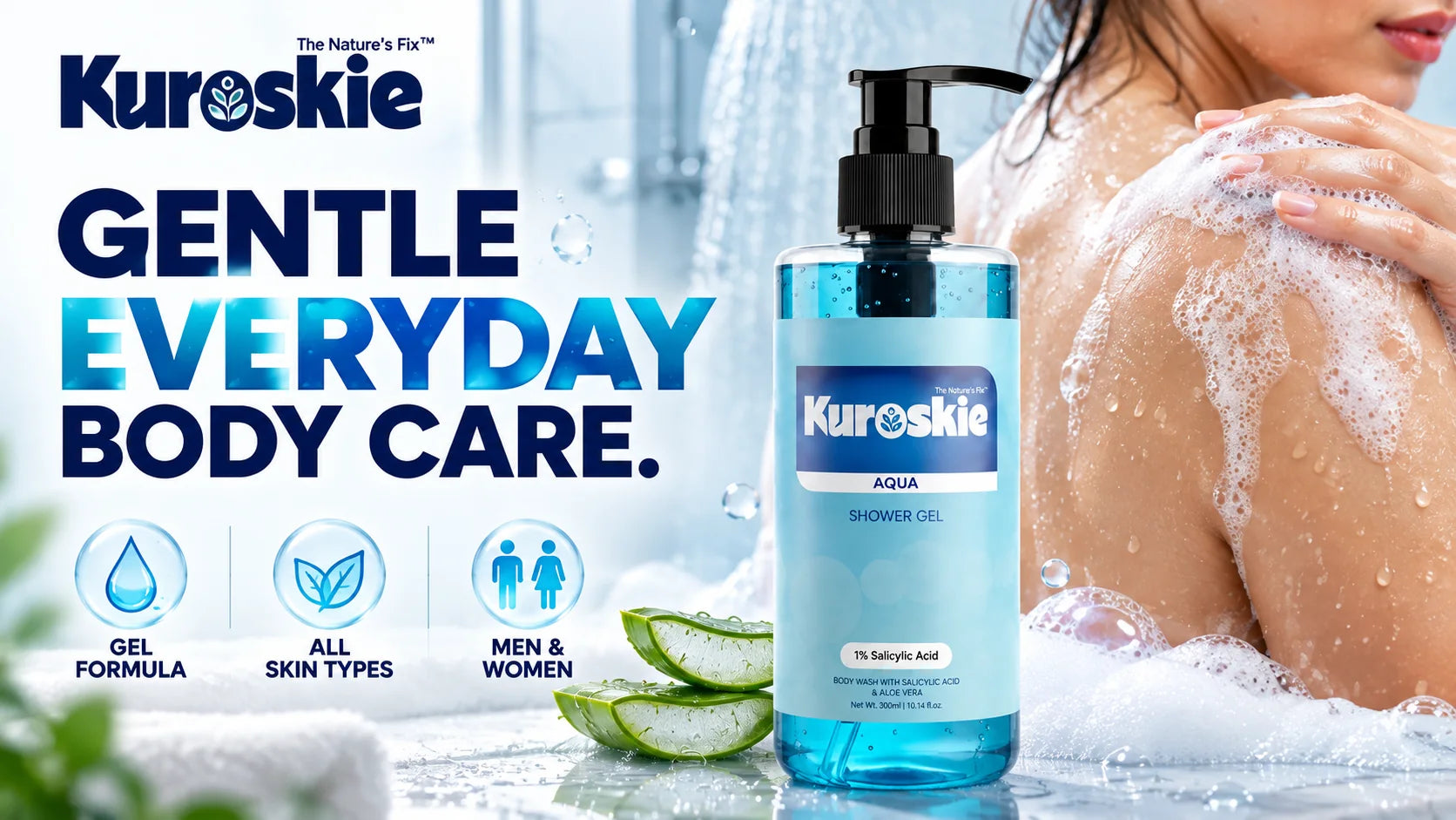 Aqua 1% Salicylic Acid Bodywash - brand image 3