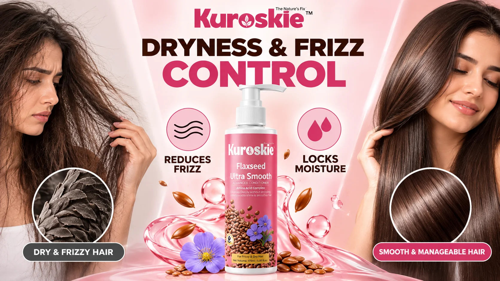 Flaxseed Ultra Smooth Conditioner - brand image 3