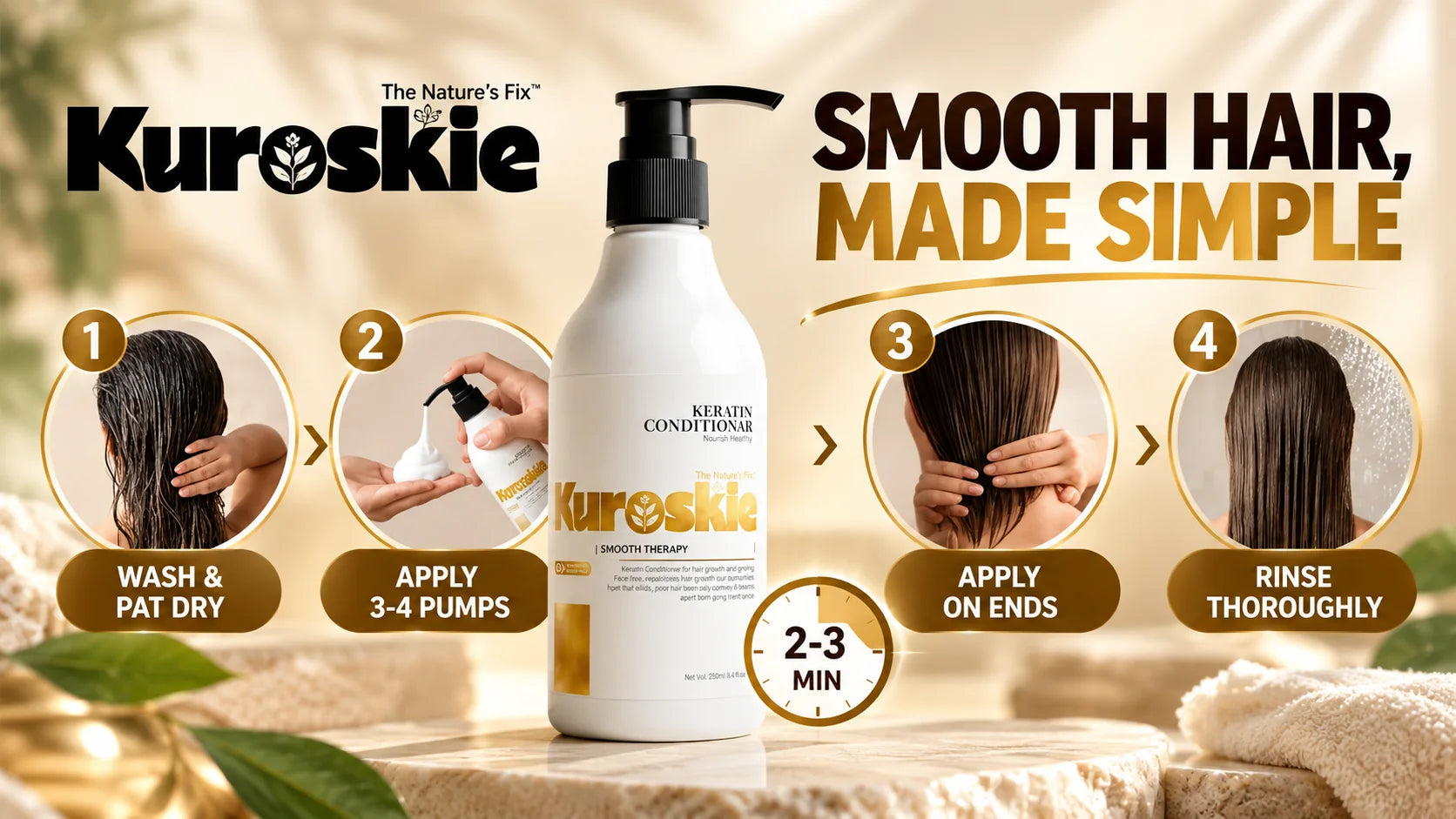 Keratin Protien Conditioner - brand image 4