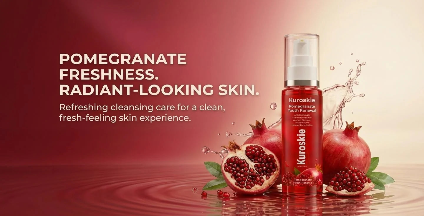 Pomegranate Youth Renewal Juicy Cleanser Face Wash with Retinol, Pentavitin & Ceramide Complex - 100 ml - brand image 1