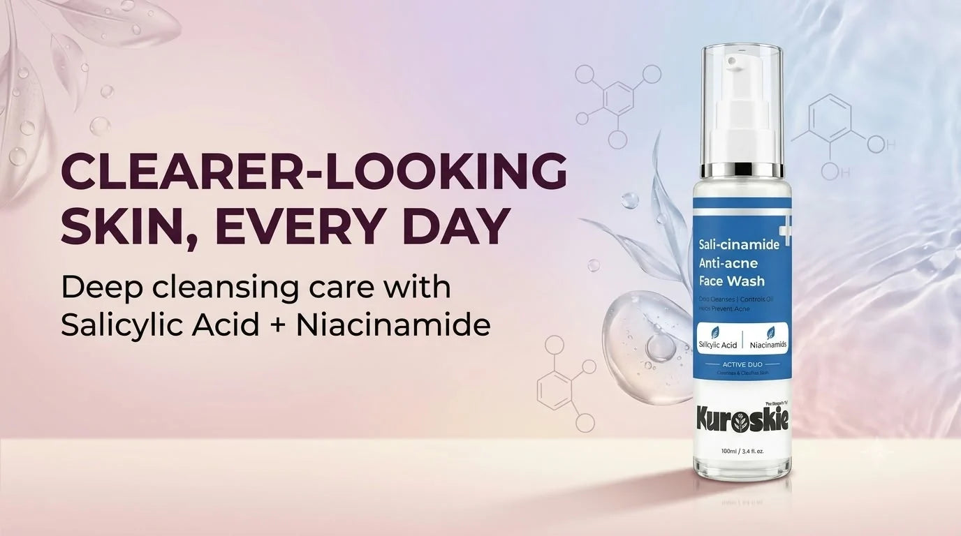 Sali-cinamide Anti-Acne Face Wash with Salicylic Acid & Niacinamide - 100 ml - brand image 1
